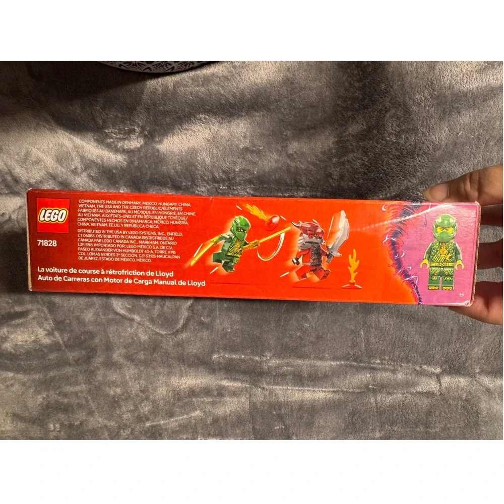 LEGO Ninjago 71828 Lloyds Pull-Back Race Car Dragons Rising 181 Pcs New Box Wear